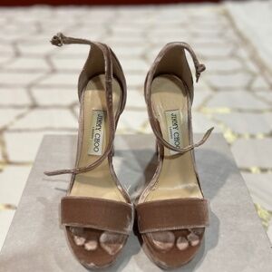 Jimmy Choo Misty Velvet High heels